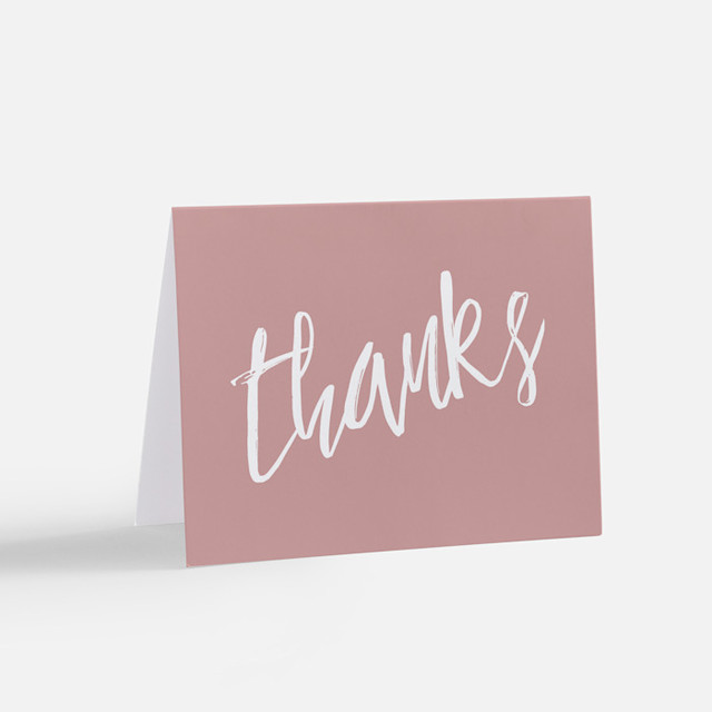 Custom Thank You Cards