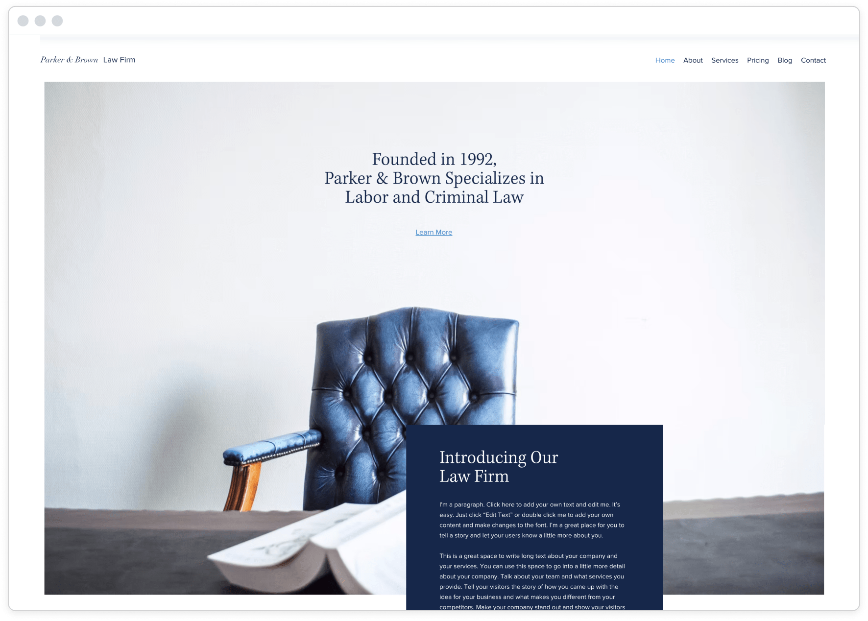 Example 9 of most popular website design in desktop and mobile.