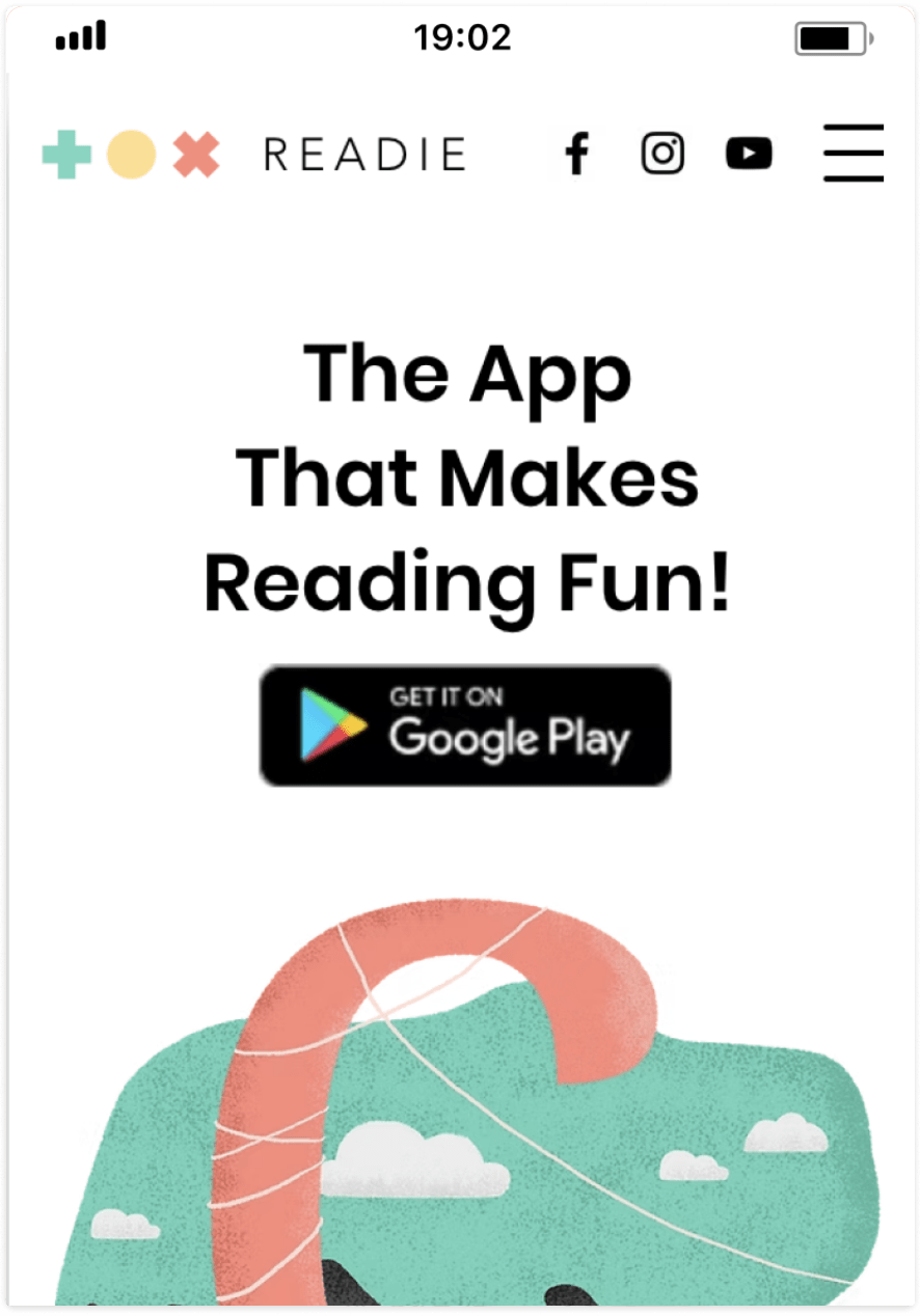 Example 7 of most popular website design in desktop and mobile.